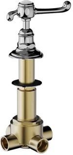 Horus Montmartre Classic Collection - 4 Ways Deck Mounted Diverter - Matt Nickel 50.476-NM