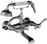 Horus Montmartre Classic Collection - Complete Wall Bath / Shower Mixer - Polished Nickel 50.424-NB