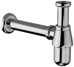 Horus Compléments Classic Collection - Bottle Trap Pipe L. : 190 Mm - Matt Nickel 00.225-NM