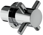 Horus Minoé Contemporary Collection - Trim for Wall Valve + Diverter - Satin Brass 47.578-LS