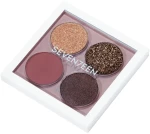 Seventeen Vibrant Eyes Quad Palettes No.07 Nude Poetry