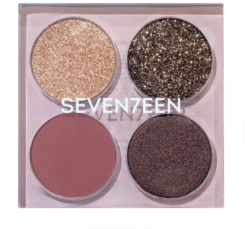 Seventeen Vibrant Eyes Quad Palettes No.07 Nude Poetry