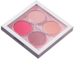Seventeen Vibrant Eyes Quad Palettes No.05 Rosy Nude