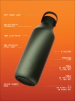 Chillys Θερμός Για Υγρά S3 Cargo Green 350ml