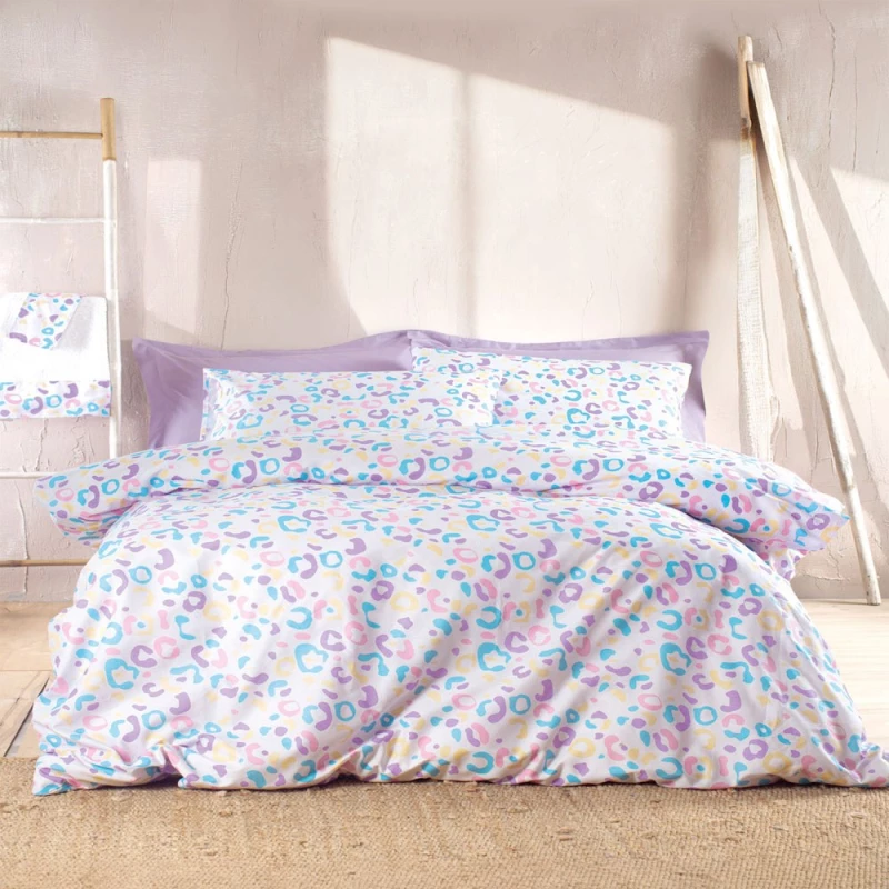 Σεντόνια Candy (Σετ 4τμχ) Multi Rythmos King Size 270x290cm 100% Βαμβάκι