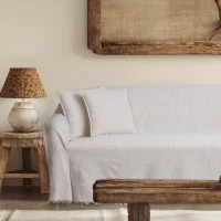 Μαξιλάρι Διακοσμητικό (Με Γέμιση) 0283 Beige Das Home 40Χ40 100% Βαμβάκι