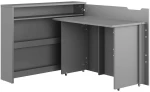Γραφείο Αναδιπλούμενο Concept R 162648649 115/136x93x27cm Grey