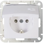 Πρίζα Ρεύματος Μονή Με Καπάκι HK05 920802008 16A 250V White Kopp