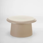 Τραπεζάκι Σαλονιού Rivva 54-0018 70x70x39cm Sand Beige