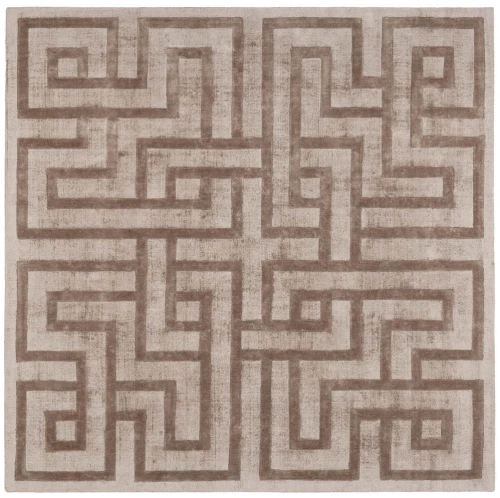 Χαλί Labyrinth Mink Brown Carpet Couture 300X300cm