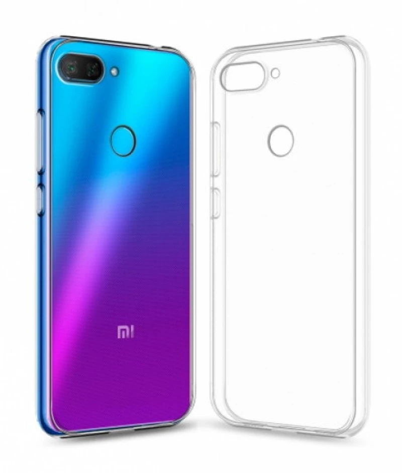 Θήκη Σιλικόνης για Xiaomi Mi 8 Lite (Διάφανο) (OEM)