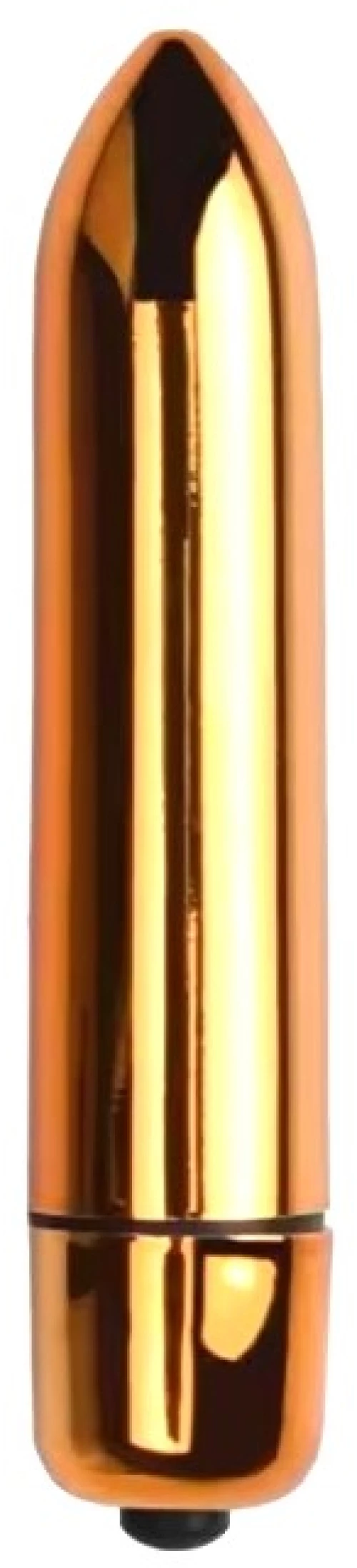 Zoe Bullet Vibrator, 10 Vibration Modes, Gold, 9 cm, Mokko Toys