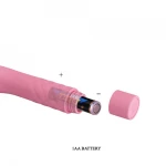Atlas G Spot Vibrator, 10 Vibration Modes, Silicone, Light Pink,