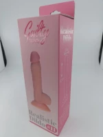 No.11 Realistic Dildo, Premium PVC, Flesh, 18.5 cm, Guilty Toys