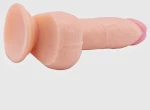 No. 19 Realistic Dildo, Premium PVC, Flesh, 23.5 cm, Guilty Toys