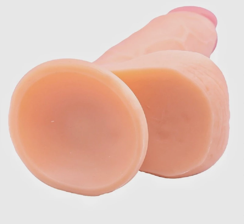 No. 19 Realistic Dildo, Premium PVC, Flesh, 23.5 cm, Guilty Toys