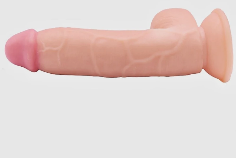 No. 19 Realistic Dildo, Premium PVC, Flesh, 23.5 cm, Guilty Toys