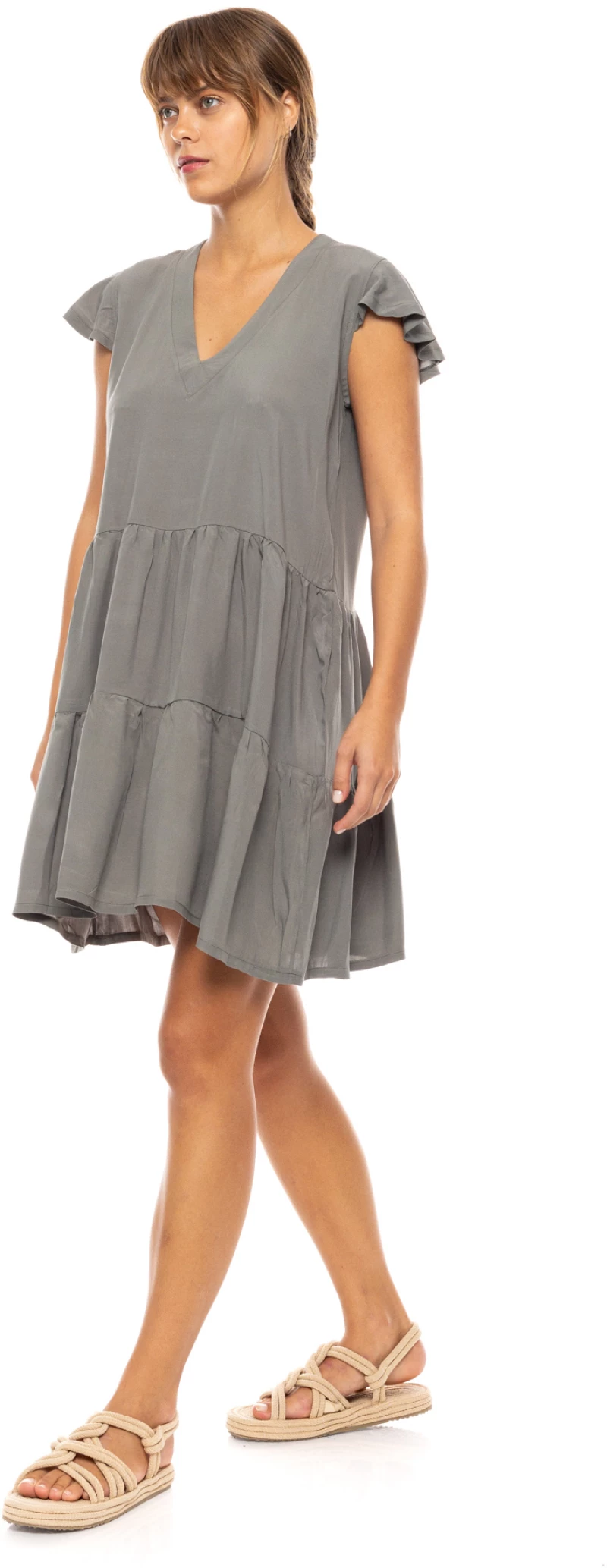 Γυναικείο Beachdress Pink Label -  Φόρεμα - Hot Pink  - Regular Fit - Viscose