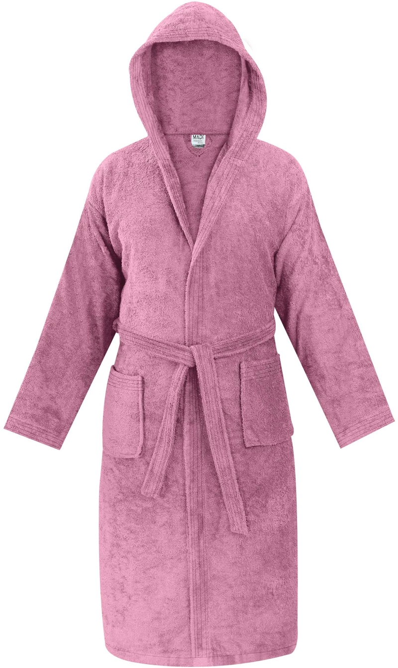 Μπουρνούζι με κουκούλα OLIA NUDE PINK Μπουρνούζι με κουκούλα: Small