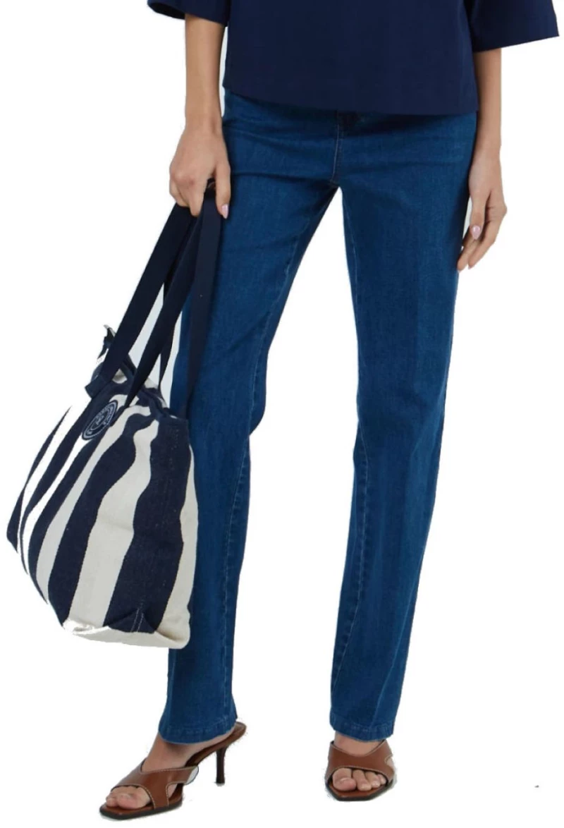 SARAH LAWRENCE Γυναικείο μπλέ τζιν παντελόνι 262-3504 BLUE