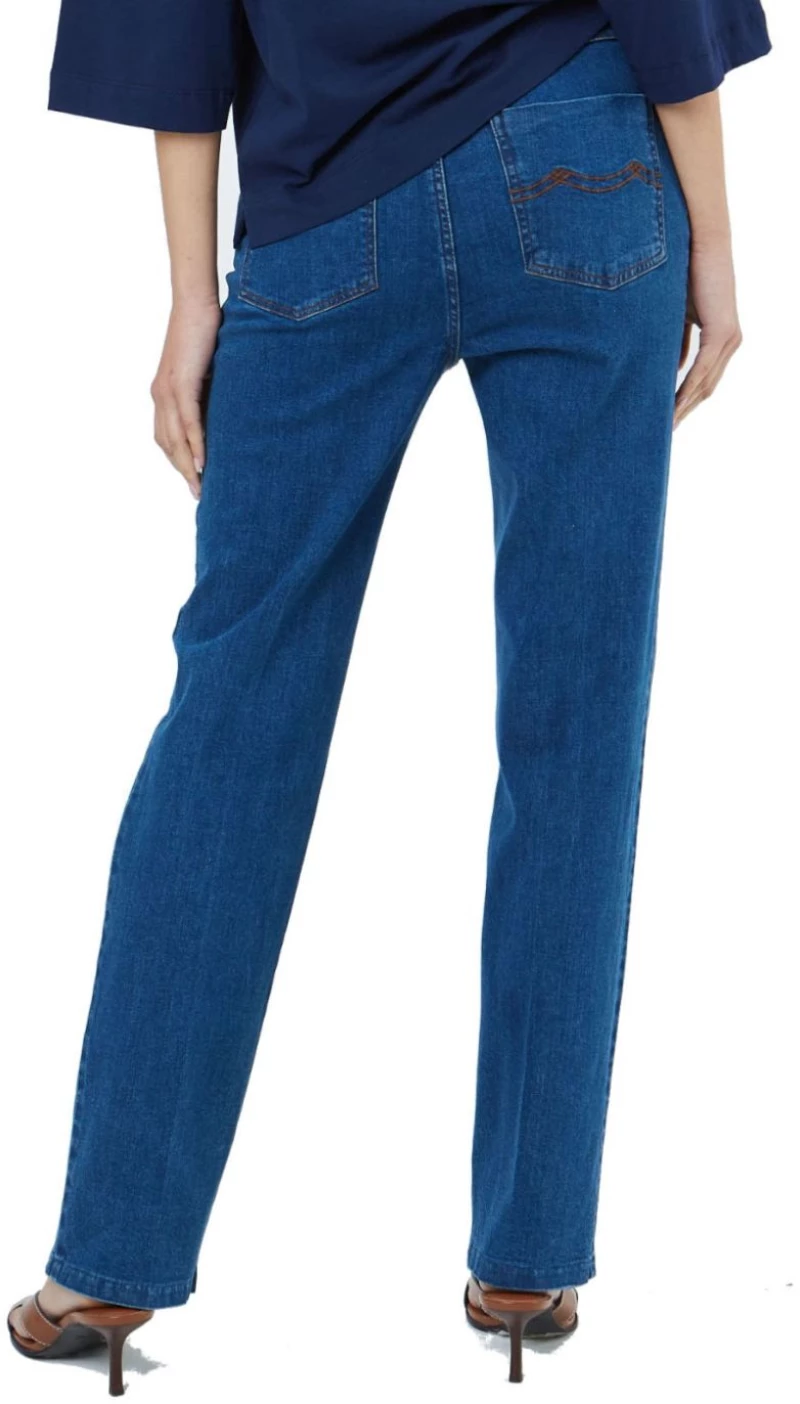 SARAH LAWRENCE Γυναικείο μπλέ τζιν παντελόνι 262-3504 BLUE