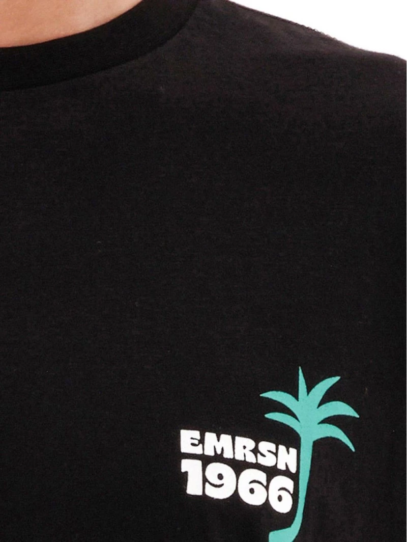 EMERSON Ανδρικό μαύρο μπλουζάκι T-Shirt 231.EM33.36 Black ..