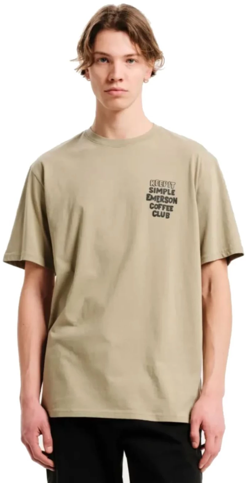 EMERSON Ανδρικό μπλουζάκι T-Shirt 251.EM33.85 SMOKE GREEN ..