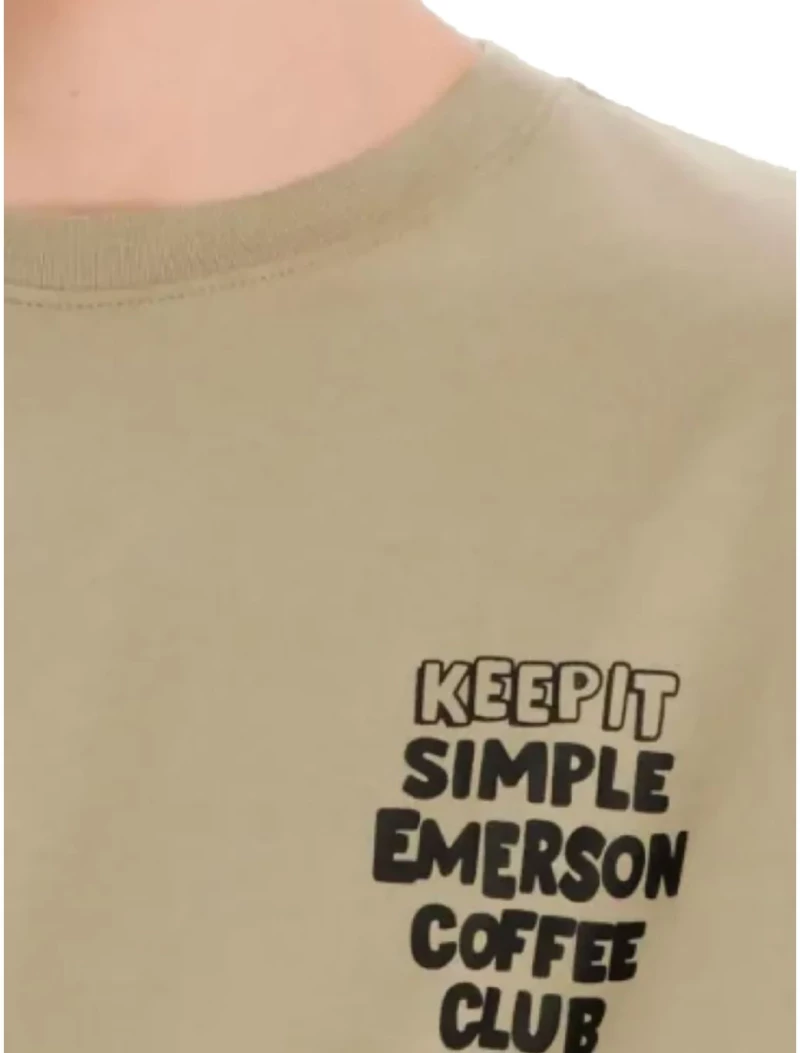 EMERSON Ανδρικό μπλουζάκι T-Shirt 251.EM33.85 SMOKE GREEN ..