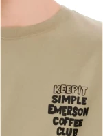EMERSON Ανδρικό μπλουζάκι T-Shirt 251.EM33.85 SMOKE GREEN ..