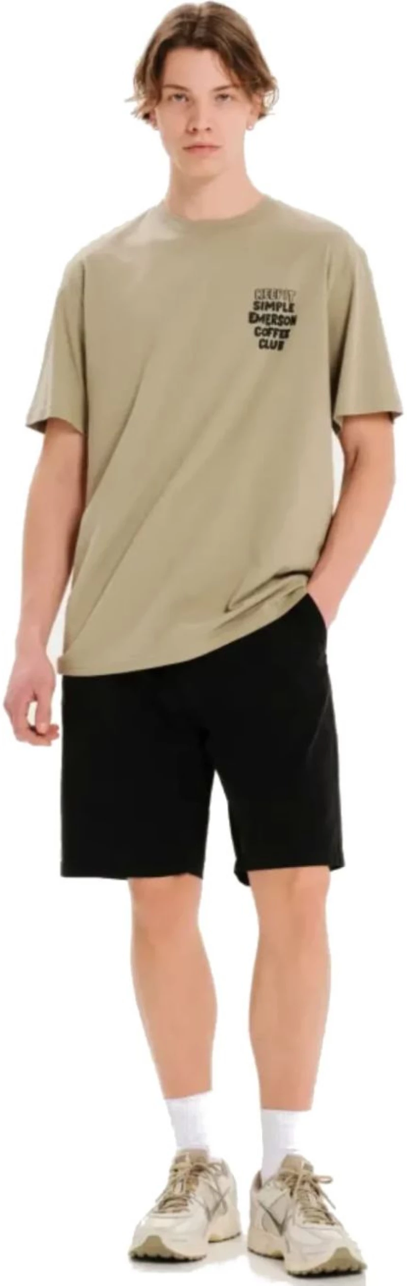 EMERSON Ανδρικό μπλουζάκι T-Shirt 251.EM33.85 SMOKE GREEN ..