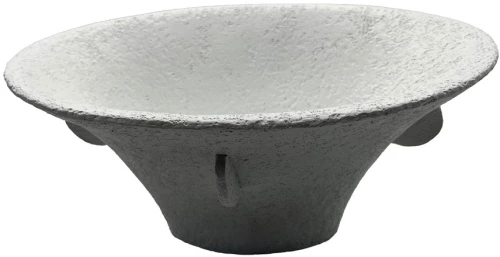 LIBERTA IN ΒΑΖΟ 28x19x13cm POLYRESIN ΑΣΠΡΟ