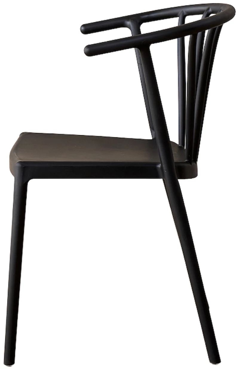 LIBERTA RAYA ΚΑΡΕΚΛΑ ΜΑΥΡΟ 53x51x77.5cm