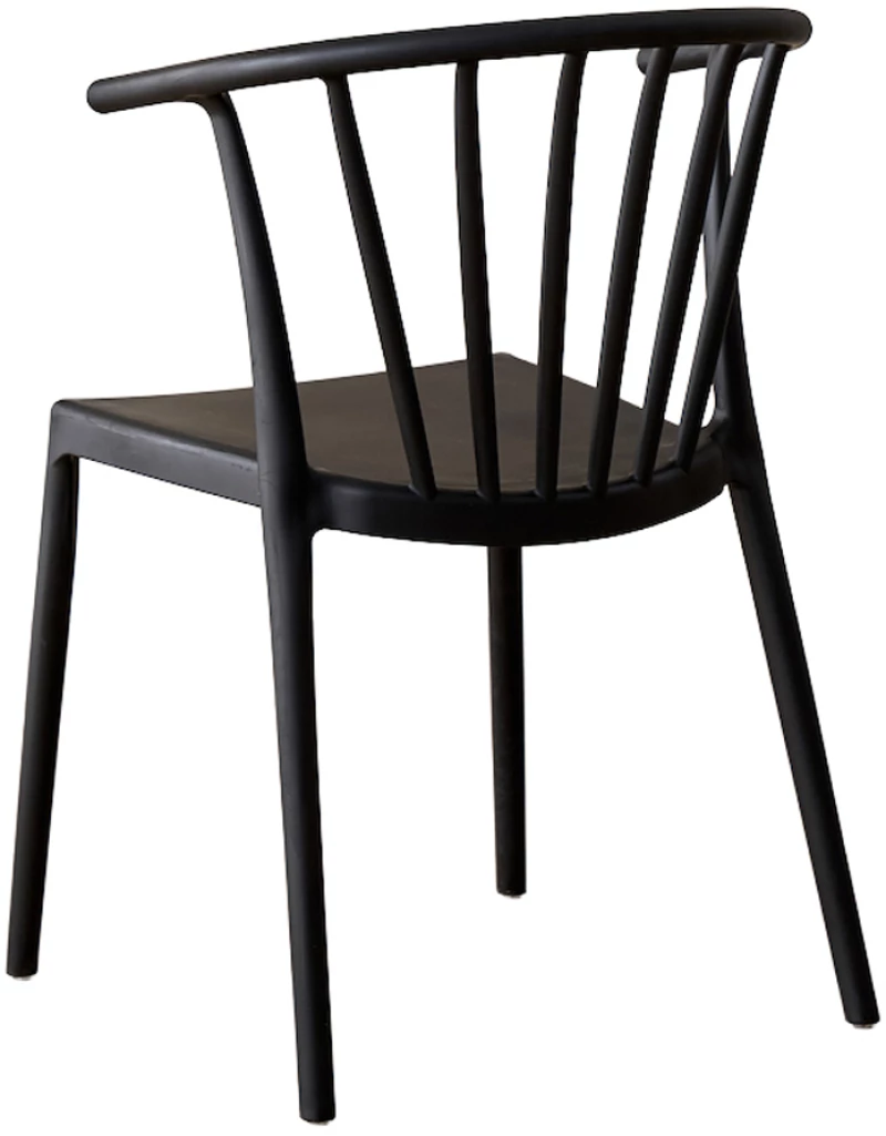 LIBERTA RAYA ΚΑΡΕΚΛΑ ΜΑΥΡΟ 53x51x77.5cm