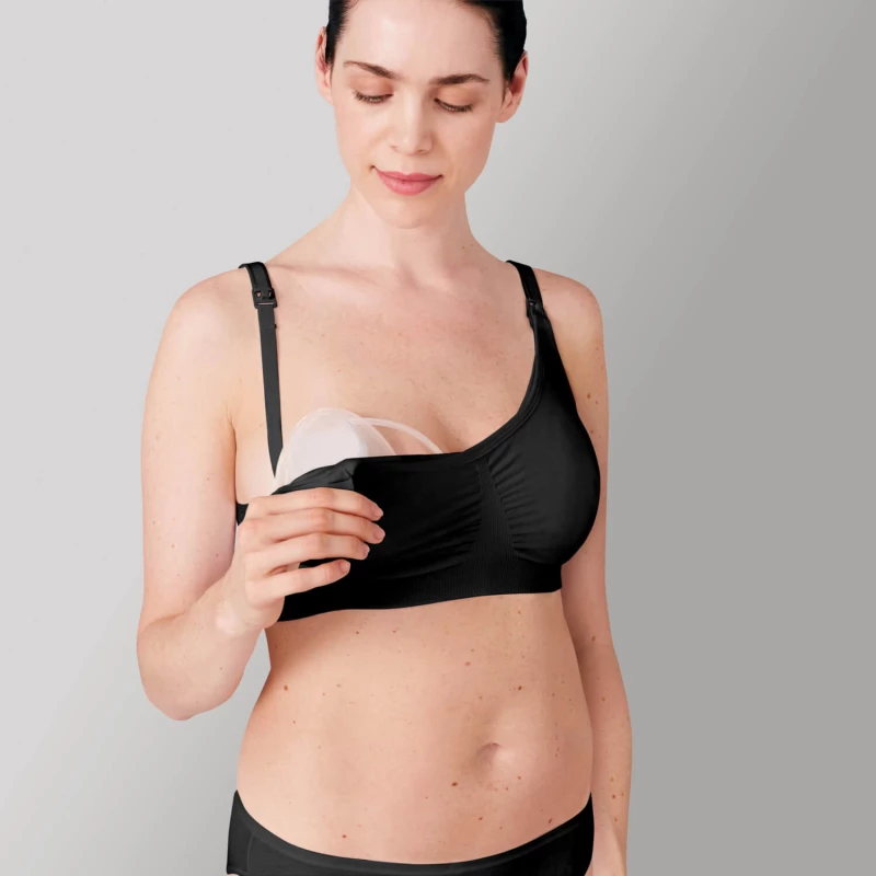 Medela Στηθόδεσμος Θηλασμού & Άντλησης 3in1 Nursing and Pumping Bra Μαύρο Large 101043830