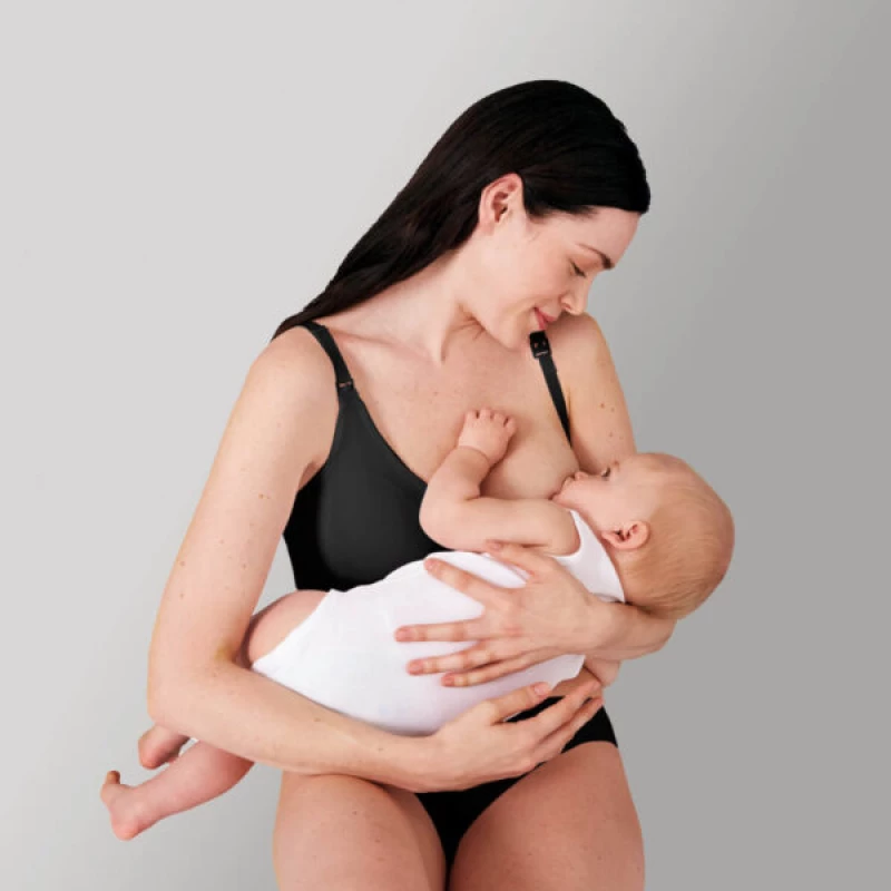 Medela Στηθόδεσμος Θηλασμού & Άντλησης 3in1 Nursing and Pumping Bra Μαύρο Large 101043830