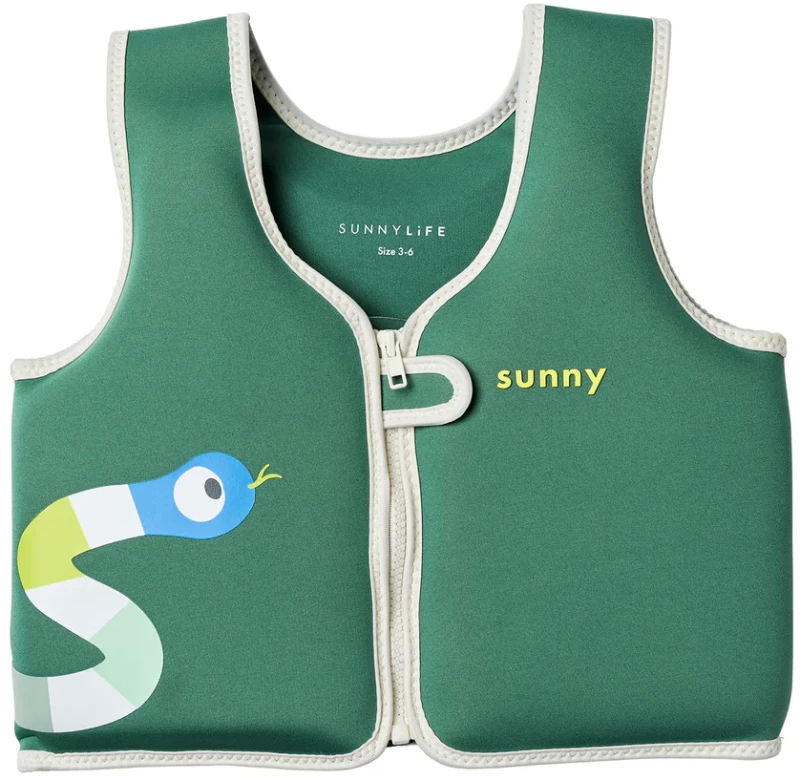 SunnyLife Γιλέκο Κολύμβησης 3-6 Ετών Into the Jungle Green 26180099