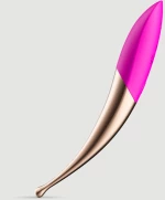 Κλειτοριδικός Δονητής Με Tip Elegant Curved Tip Clitoral Vibrator - Ροζ/Χρυσό