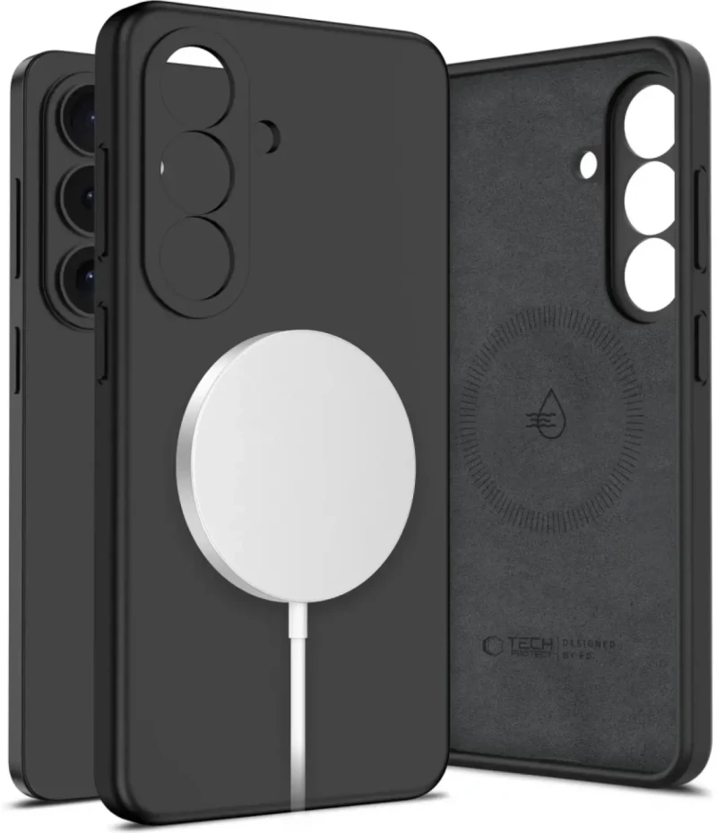 Θήκη Samsung Galaxy S26 Plus Tech-Protect Silicone MagSafe Σιλικόνης με MagSafe - Black (5906302390250)