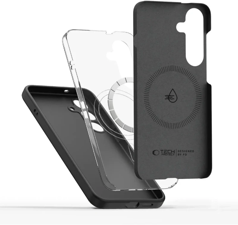 Θήκη Samsung Galaxy S26 Plus Tech-Protect Silicone MagSafe Σιλικόνης με MagSafe - Black (5906302390250)