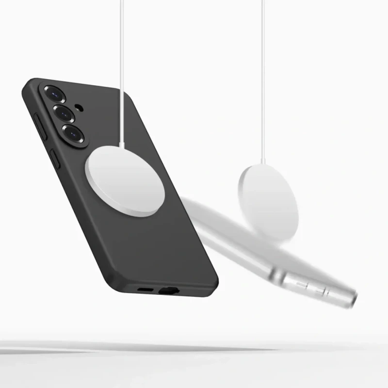 Θήκη Samsung Galaxy S26 Tech-Protect Silicone MagSafe Σιλικόνης με MagSafe - Black (5906302390243)