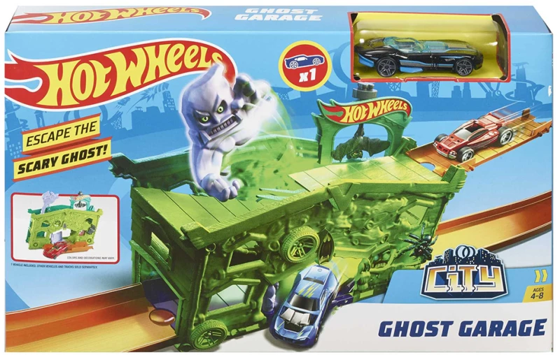 HOT WHEELS ΑΝΑΔΙΠΛΟΥΜΕΝΗ ΠΙΣΤΑ - GHOST GARAGE (#FJN38)