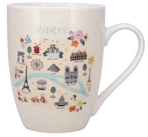 KIUB PARIS ΚΟΥΠΑ 340ml ΚΑΙ ΚΟΥΤΙ (#54POMUG51Y02)