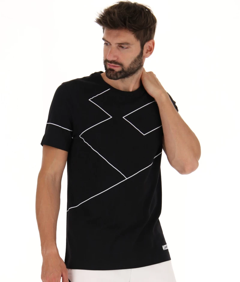 LOTTO LOTTO LOGO VII TEE 2 BLK 217777-1CL