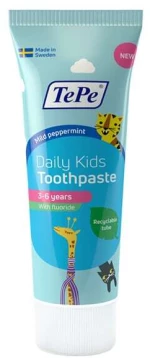 TEPE Daily Kids Toothpaste Οδοντόκρεμα Για Παιδιά 3-6 Ετών 75ml