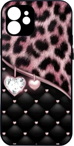 CUSTOM Animal print and hearts - Realme Note 60