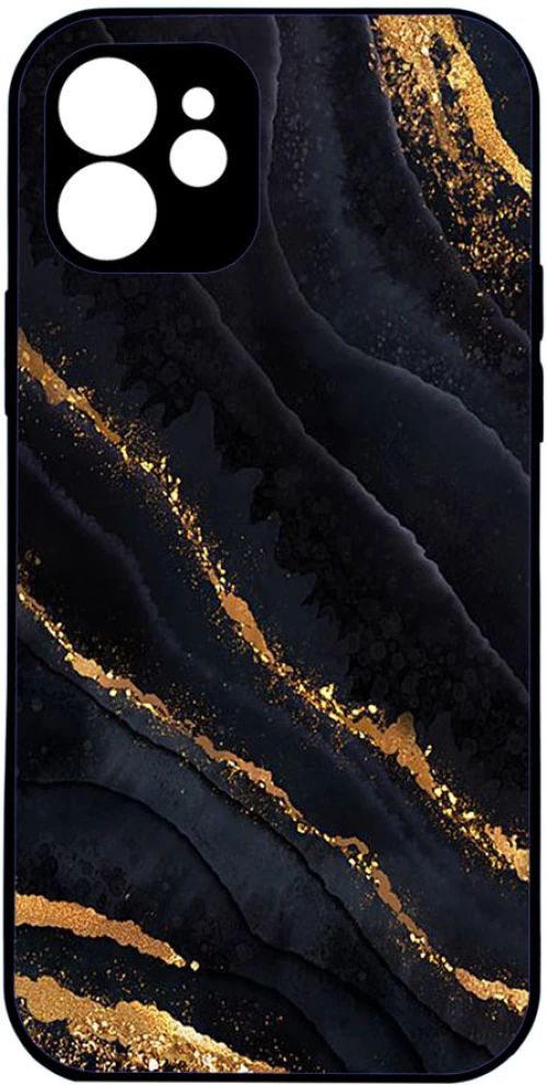 CUSTOM Marblre Black-Gold Desing 1 - Redmi A5