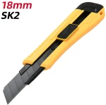 DELI SNAP-OFF BLADE KNIFE 18MM SK2 YELLOW