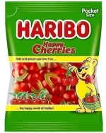 Haribo Happy Cherries 100gr 30Σακ.
