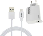 MX-HC246 Φορτιστής Γρήγορης Φόρτισης 120W Με Καλώδιο USB Σε Type-C Moxom