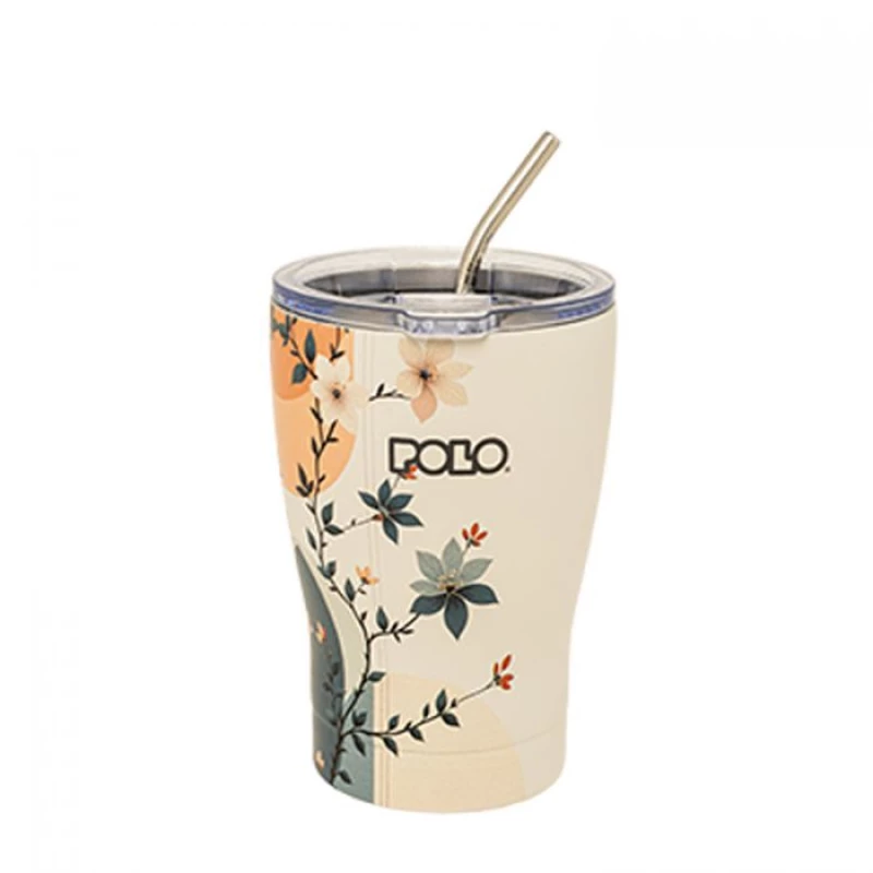 Polo Coffee Mug 350ml "Flowers White"